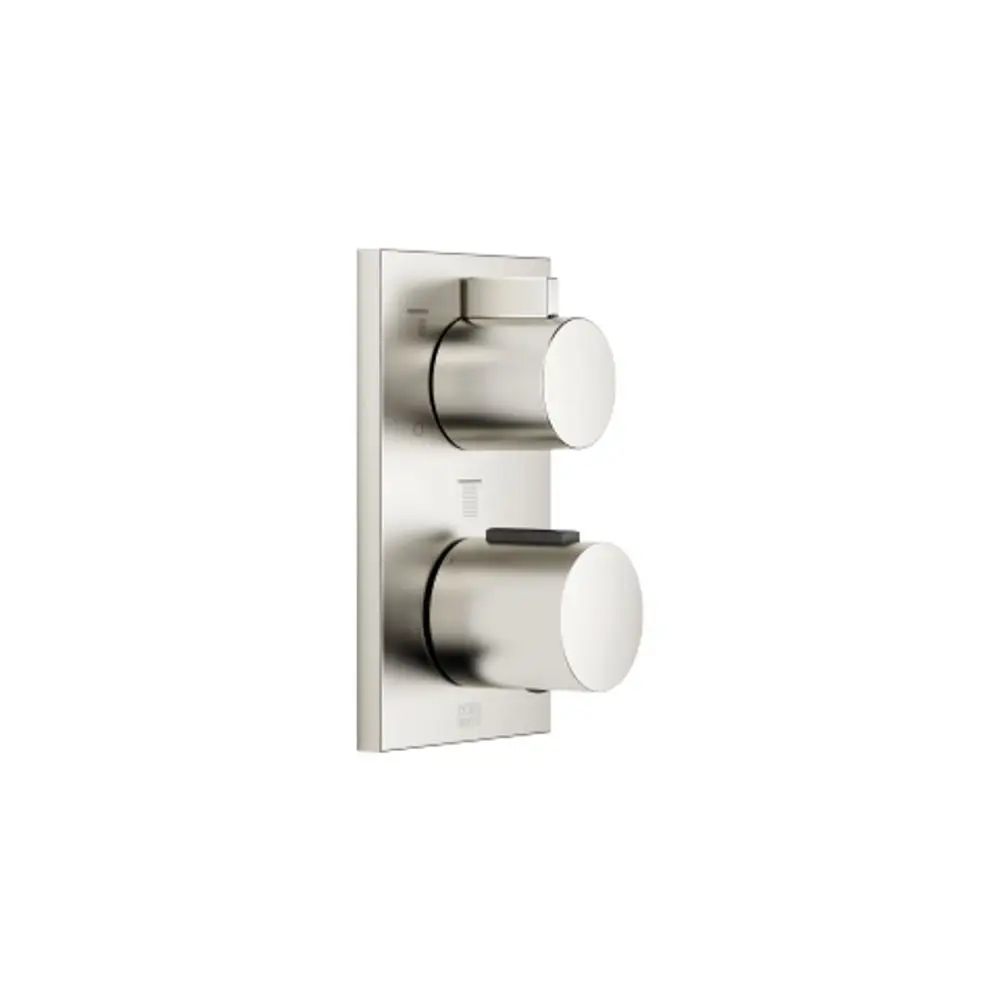 DORNBRACHT UP-Thermostat mit Dreiwege-Mengenregulierung SERIENSPEZIFISCH 36427670 Platin gebürstet, 36427670-06 Galeriebild 1